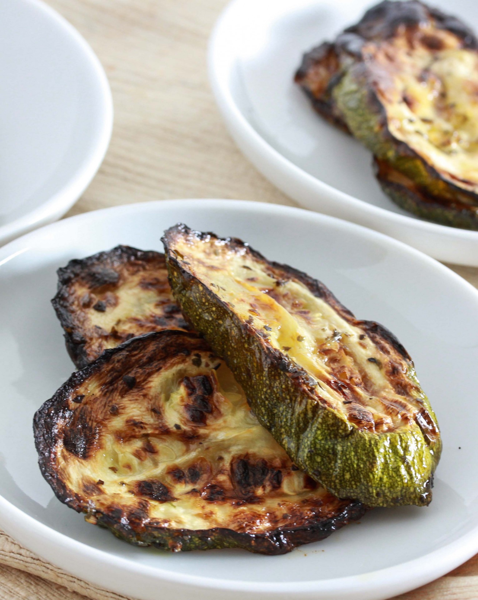 Italian Grilled Zucchini - Overtime Cook