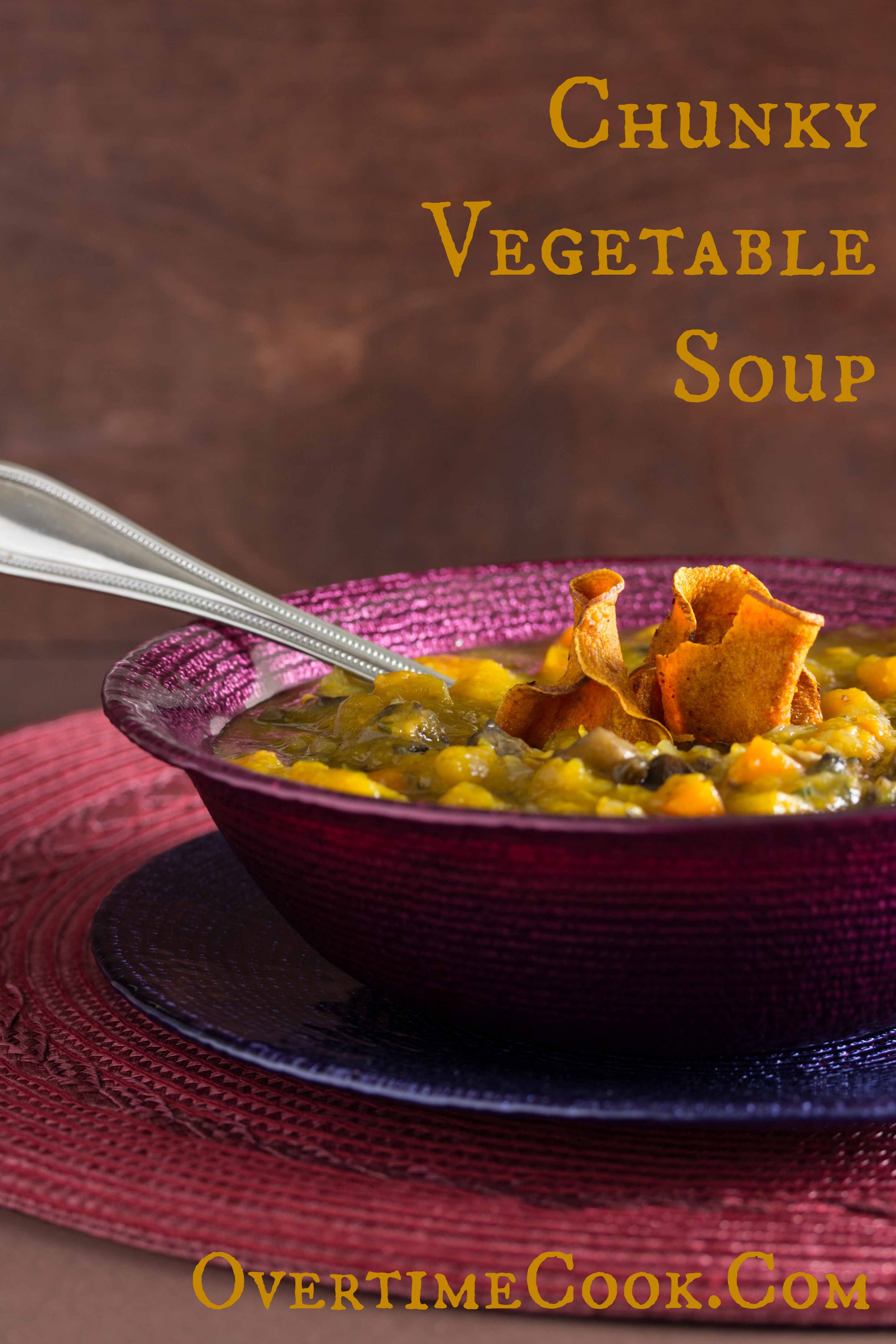 Chunky Vegetable Soup on OvertimeCook.Com