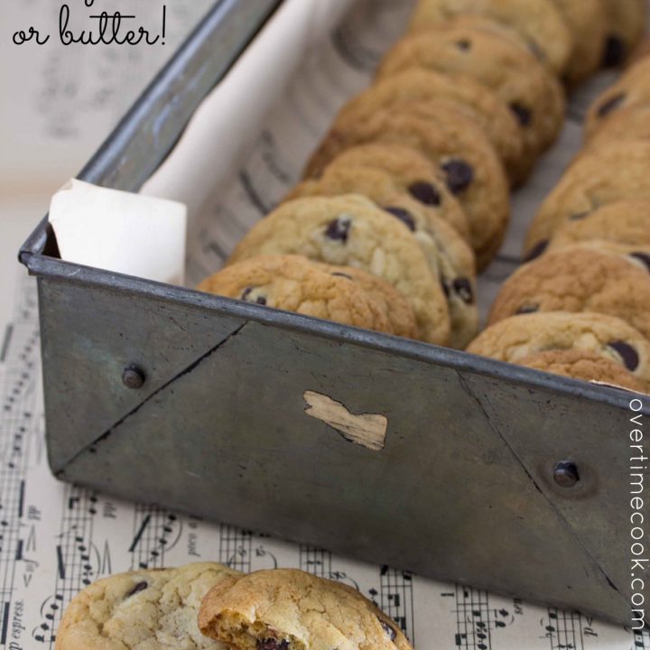 Best Ever Chocolate Chip Cookies {without margarine}