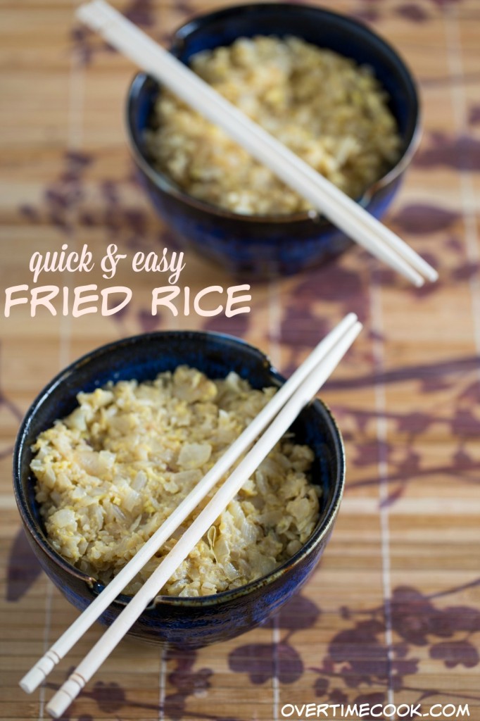 quick and easy fried rice