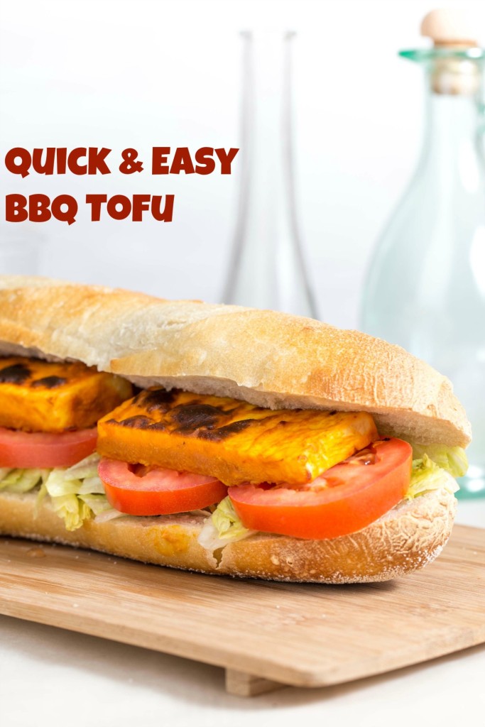 quick and easy bbq tofu