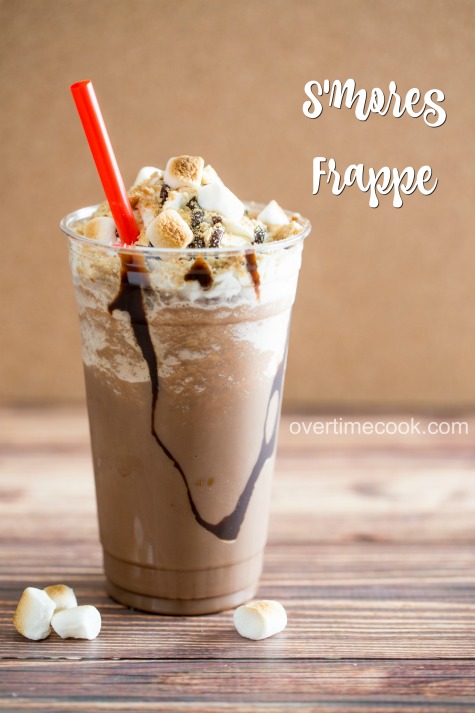 s'mores frappe on overtimecook