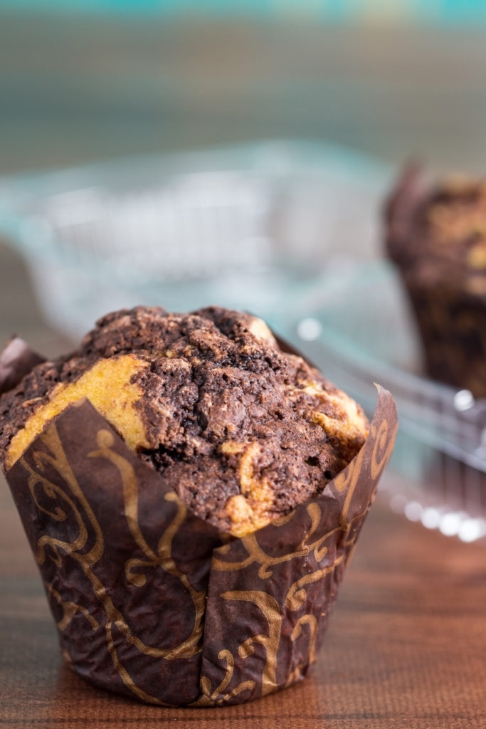 Chocolate Corn Muffins