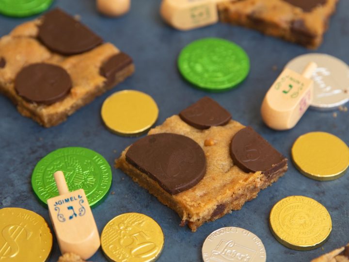Sheet Pan Chanukah Gelt Cookies - Overtime Cook