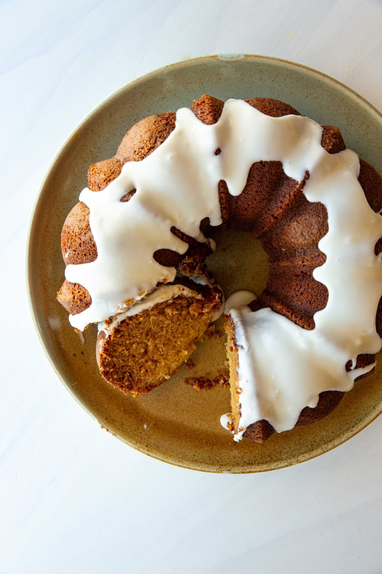 Honey Lemon Bundt Cake - Overtime Cook