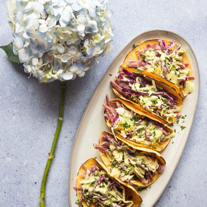 Pulled Corned Beef Tacos
