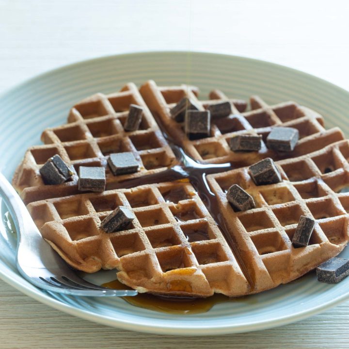 Banana Bread Waffles