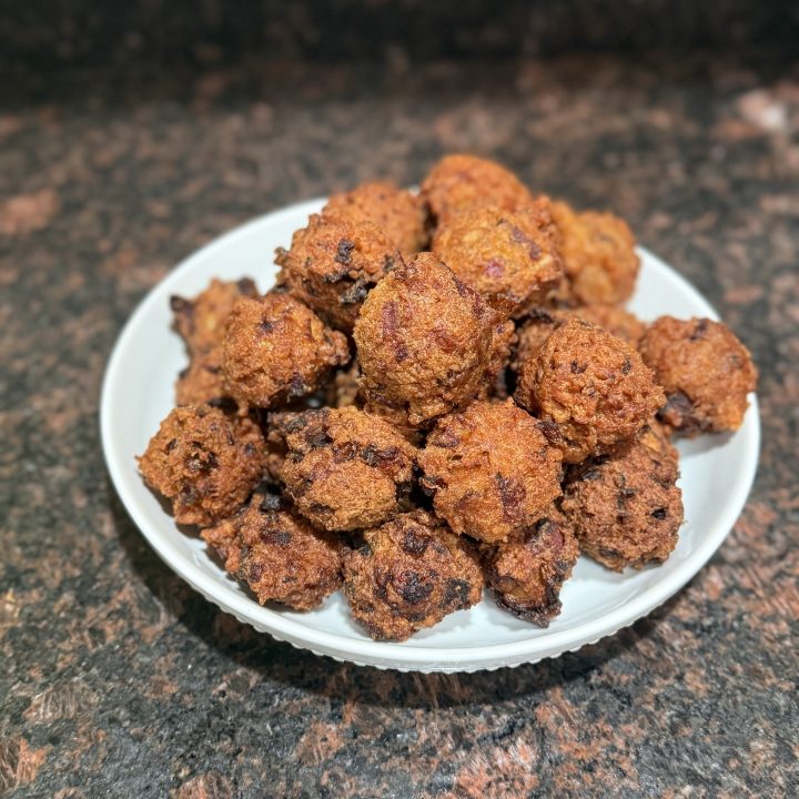 Pastrami Fritters {Kosher for Passover}