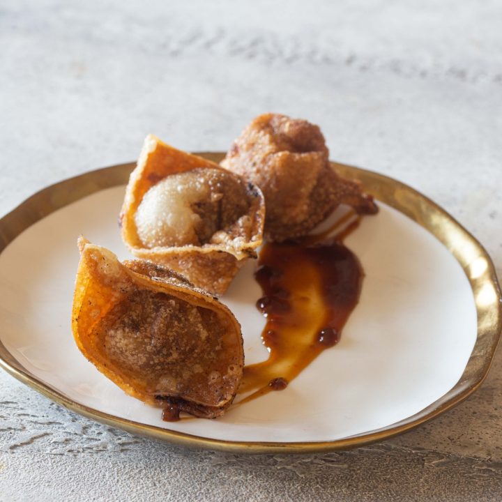 Teriyaki Chicken Wontons (or Eggrolls) 