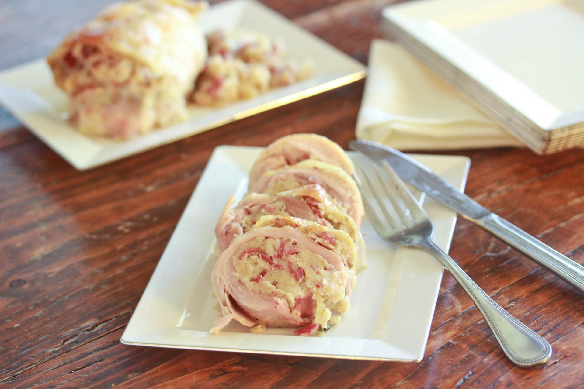 Pastrami Stuffed Chicken (Capons) Overtime Cook