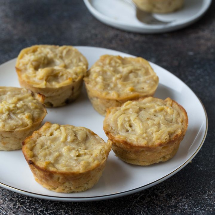 Sweet and Savory Apple Kugel Muffins 
